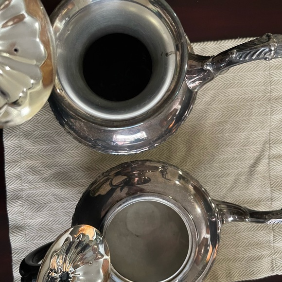 Vintage Silver Plated Coronet 4pc Coffee/Tea Set - Picture 5 of 16